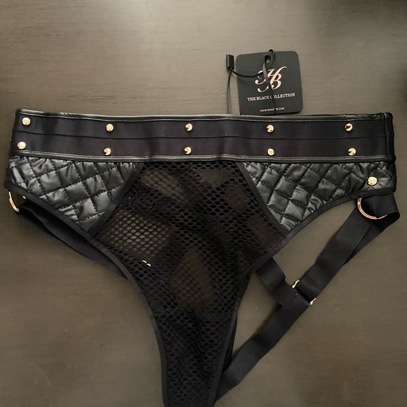 Black Serena Brief Panty main image 1